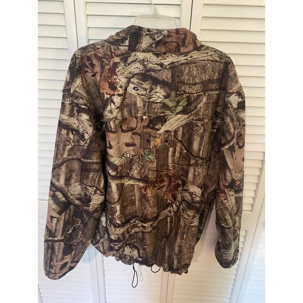 Browning Camouflage Scent Control Hunting Jacket Size L - Picture 6 of 7